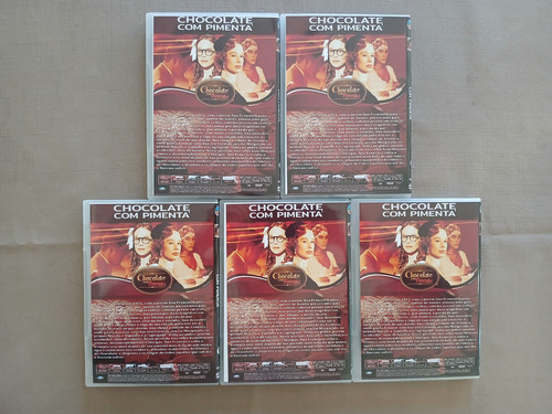 Dvd Novela Chocolate Com Pimenta Completa - 2003 - (30dvds)