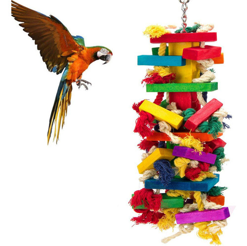 Parrot Toy Bird Cage Bird Supplies Brinquedo De Pássaros De