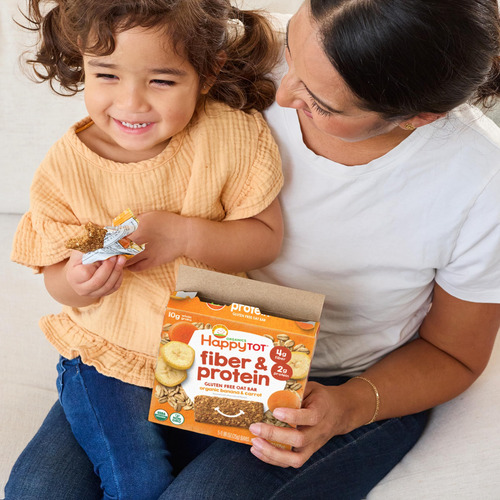 Barras De Avena Horneadas Con Fibra Y Proteína Snack Happy T