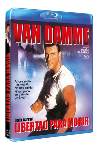 Blu Ray Death Warrant Van Damme Original Subtitulada