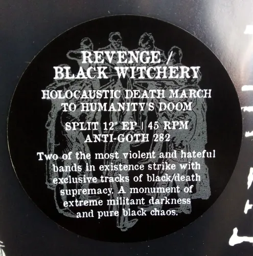 Black Witchery / Revenge - Holocaustic Death Split Mlp+++