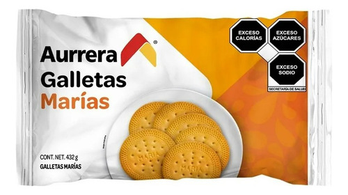 13 Pzas Galletas Aurrera Marías 432 G