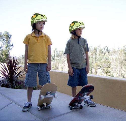 Casco De Dinosaurio Para Niños 48-52cm