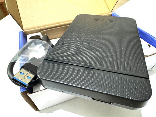 Disco Externo Delgado De 320 Gb Para Portátil Pc Escritor Negro
