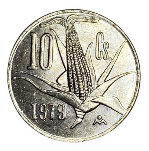 Moneda 10 Cntavos 1979 Mazorca