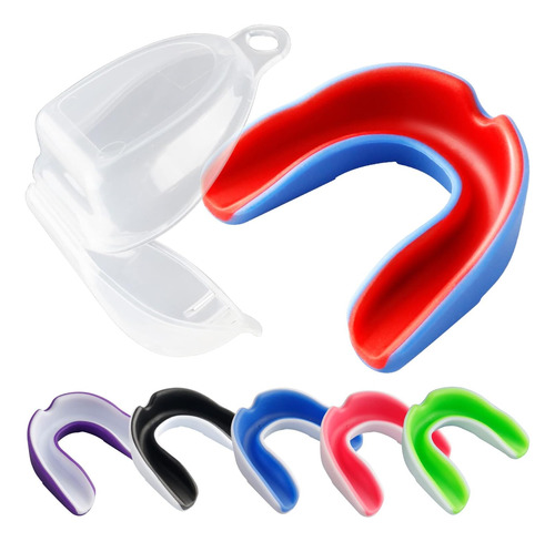 Vanmor 6 Pack Youth Mouth Guard Sports Mouthguard For Kids D