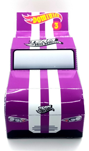 Caja Para Golosinas Personalizada Temática Hot Wheels X10u