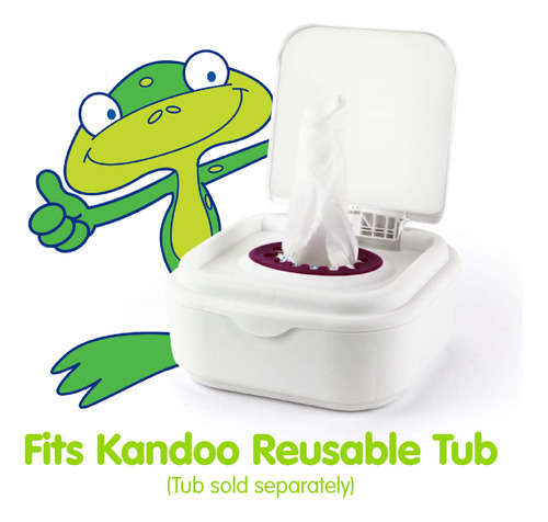 Kandoo Toallitas Desechables Para Bebs Y Nios, 100 Unidades
