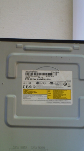 Imagen 3 de 4 de Dvd Writer Samsung Modelo: Sh-224