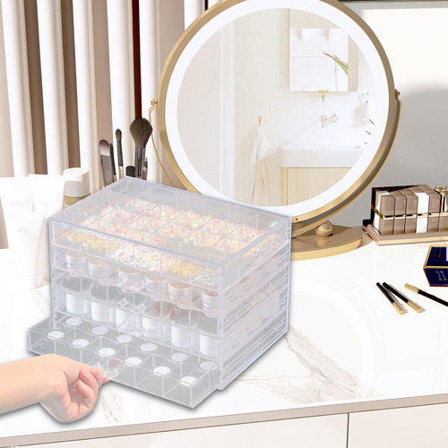 Yn Caja De Almacenamiento De Plástico Transparente Vitrina