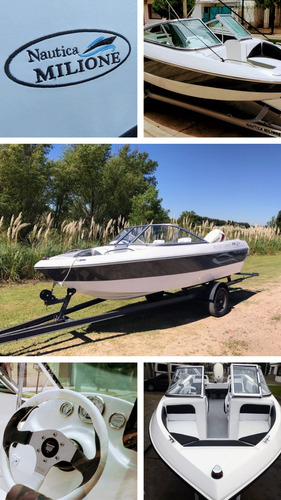 Lancha Map 480 Y 40hp Promo 3 Unidades Náutica Milione 3