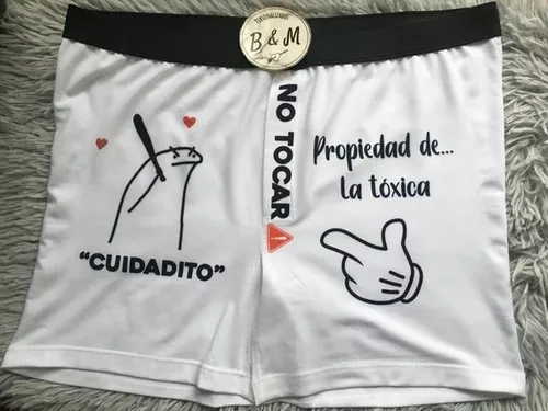 Boxer personalizado nosotros dos o nada, boxer san valentin