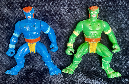 Lote 8 Figuras Vintage 80s 90s Original / Bootleg De Época (Usado)