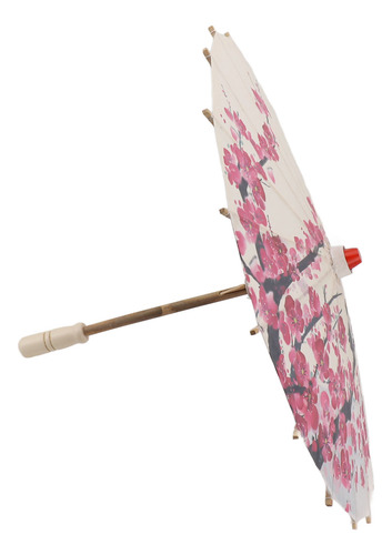 Paraguas De Papel Engrasado Con Pintura De Ciruela China Hec