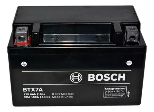 Bateria Moto Bosch Btx7a Gel Ytx7a-bs Grupo Electrico Cuot