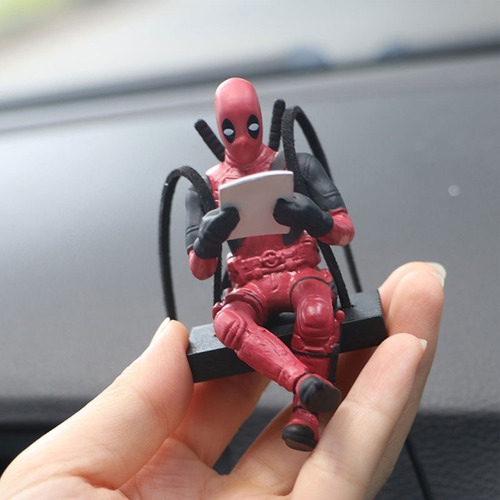 Pf Deadpool Accesorio Colgante For Espejo Retrovisor De