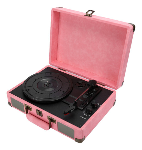 Tocadiscos Portátil Fonógrafo 5.0 Tocadiscos 33/45/78 Rpm