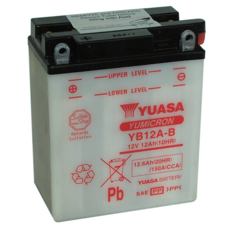 Bateria Yuasa Yb12a-b Yumicron Original Transalp 600 Emporio