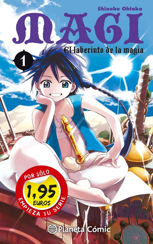 Libro Manga Cómic Magi #1 El Laberinto De La Magia - Español