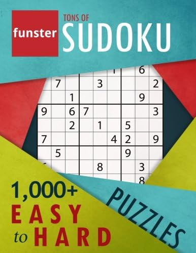 Libro: Funster Tons Of Sudoku 1,000+ Easy To Hard Puzzles: A