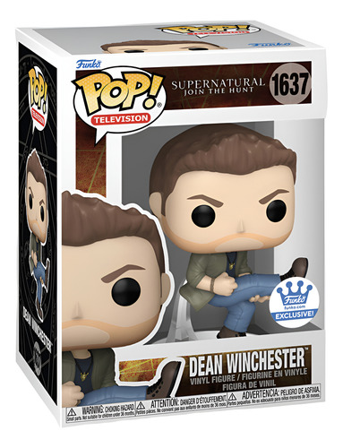 Funko Pop Dean Winchester #1637 Supernat exclusivo da Funkoshop