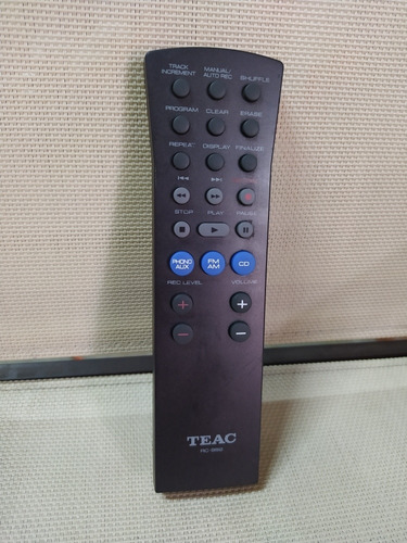 Control Remoto Teac Rc-992 Para Radio Teac Gf-350 Y Gf-650