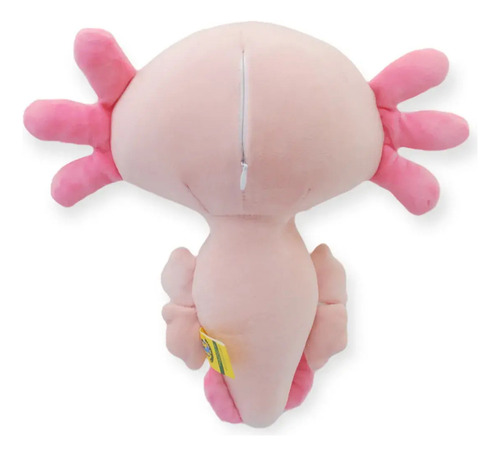 Peluche De Ajolote Rosa Chico Adorable Juguete