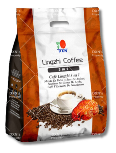 3 En 1 Dxn -  Lingzhi Coffee Ganoderma