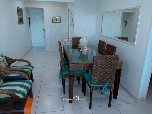 Imagem 6 de 13 de Apartamento Mobiliado De Frente Mar Venda Mongaguá - Ap0251-1