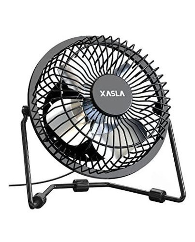 Ventilador De Escritorio Xasla Pequeño Usb De 4 Pulgadas, Mi