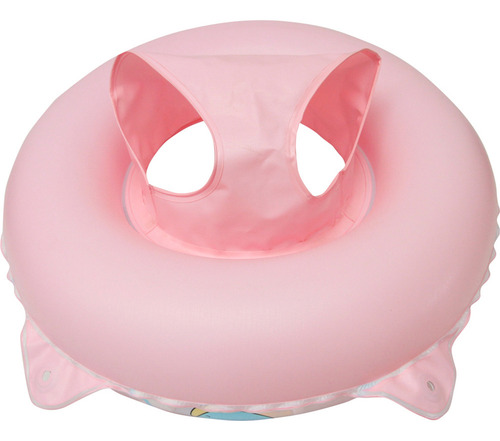 Anillo De Cuello Natación Para Bebé Flotante Inflable Rosa