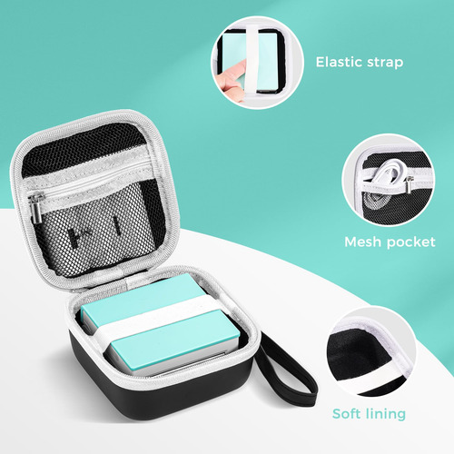 Carrying Case Procase For Sticker Printer Phomemo M02 P12