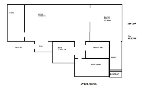 Dueño Vende! Hermoso 3 Ambientes Con Terraza Propia
