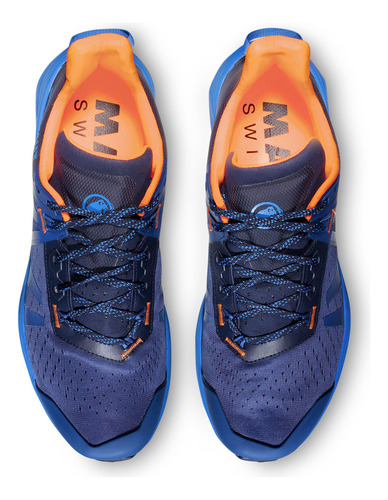 Zapatilla Hombre Mammut Saentis Tr Low Gtx Azul