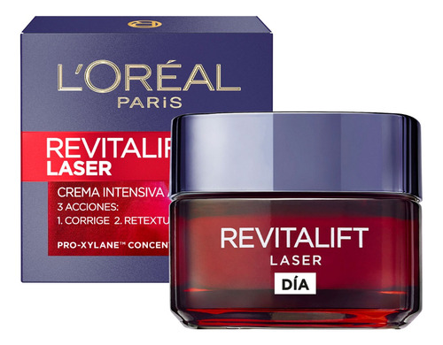 Crema Hidratante L'oréal Antiarrugas Día Revitalift 50 Ml