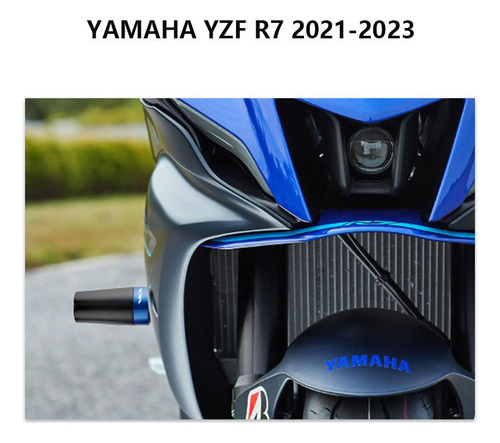 Protector Goma Anticaída Del Cuerpo Para Yamaha Yzf-r7 21-23