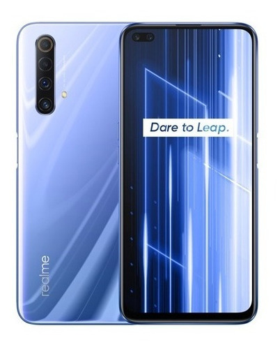 Realme X50 6+128g Ice Silver Dual Sim Púrpura Teléfo-silver