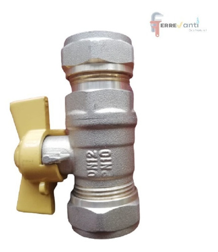 Llave De Paso/válvula Bola Gas Natur 3/4-pealpexpealpe 16/20