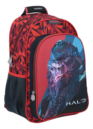 Mochila Grande Rojo Chenson Halo Groo