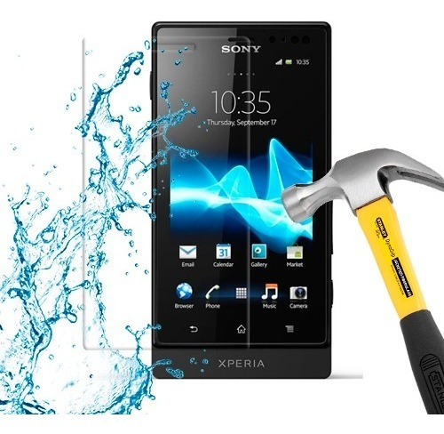 Lamina Protector Pantalla Antishock Antigolpe Xperia Sola