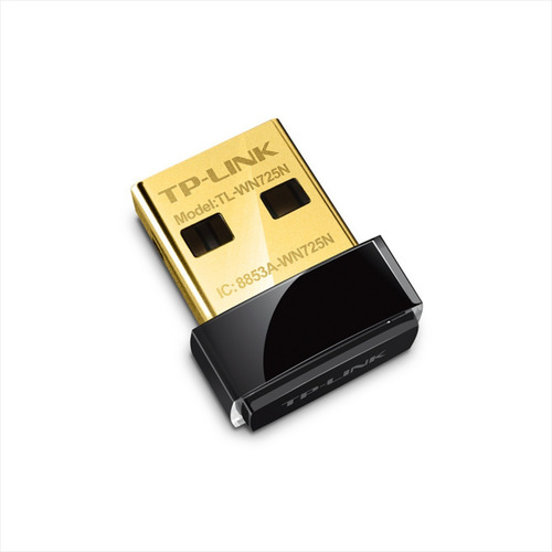 Adaptador De Red Usb Nano Wifi N 150mbps, Tp-link Tl-wn725n
