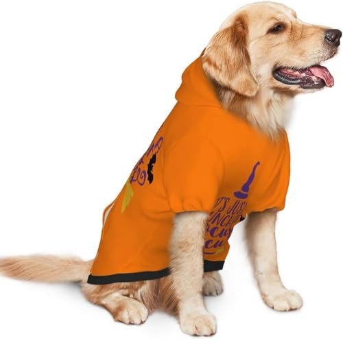 Ropa Para Perros De Halloween Hocus Pocus, Sudadera Con Capu