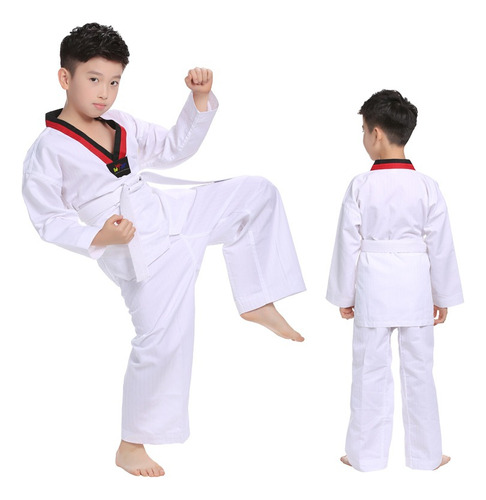 Traje Dobok De Taekwondo Para Niño Resistente Y Cómodo