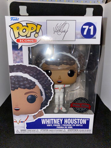 Figura Funko Pop Whitney Houston Rocks Jonh Lennon
