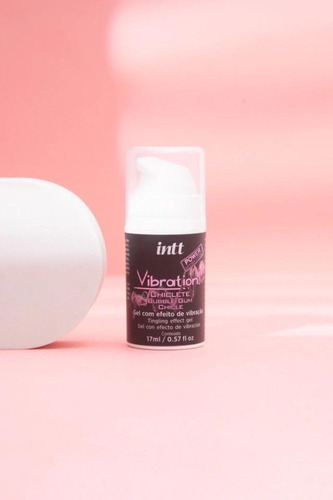 Gel Vibratório Chiclete 17g - Intt Vibration Extra Forte