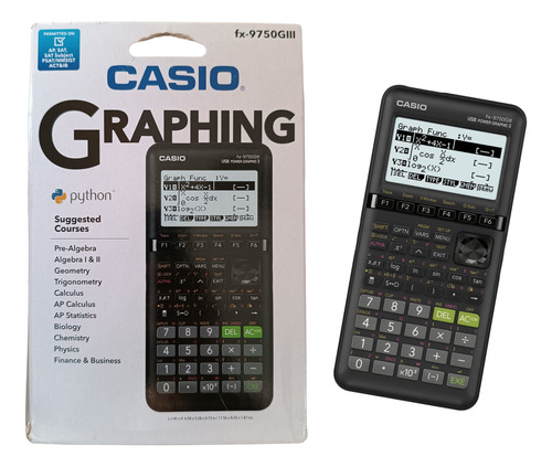 Calculadora Científica Gráfica Programable Casio Fx-9750giii