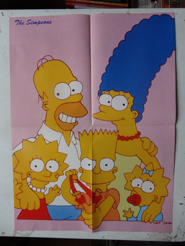 Todo Sobre Los Simpsons Ediziones Zinco 1990 Com 8 Posteres Em Espanhol (Usado)