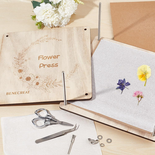Olycraft Kit De Prensa De Flores Profesional 8 Capas 27,5 X