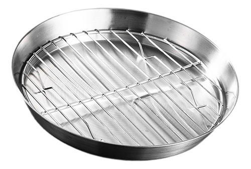Set De Asador Y Bandeja Para Gotear Aceite Para Mariscos, 24