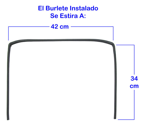 Burlete Horno Para Cocina Longvie 18501xf
